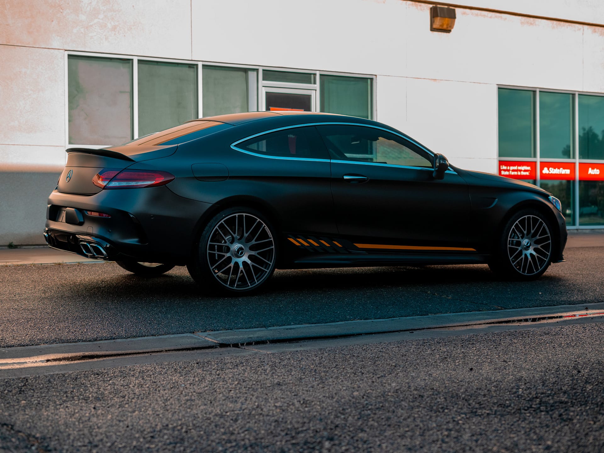 Vehicle wrapped in XPEL Stealth matte paint protection film at Apex Films Fresno